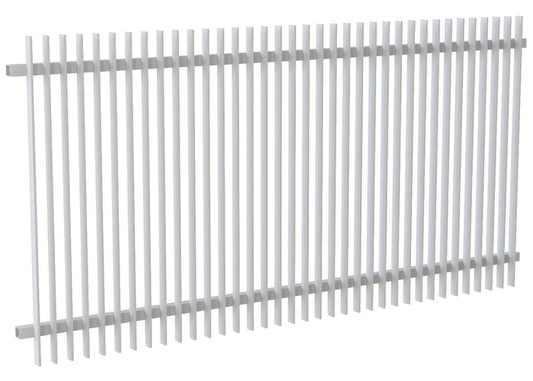 40x10 Aluminium Batten Fence Panel | Radiator Style 60mm Gap Australia