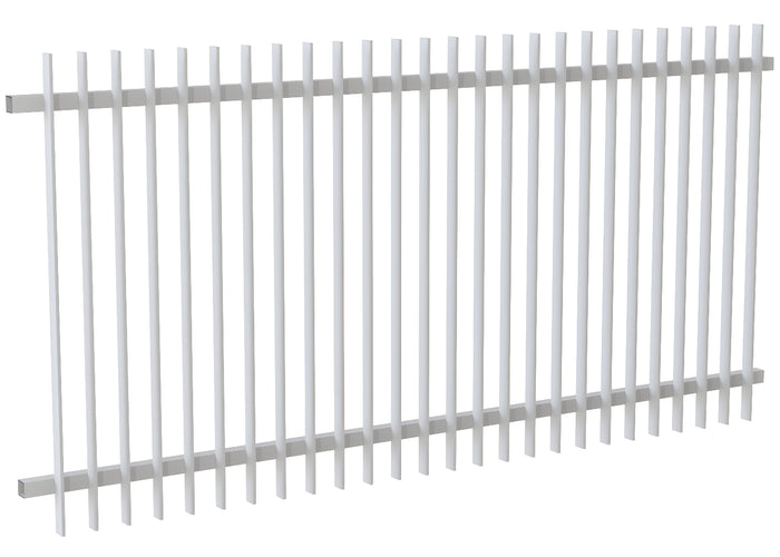 40x10 Aluminium Batten Fence Panel | Radiator Style 80mm Gap Australia