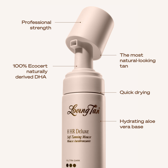 8 HR Deluxe Self-Tanning Mousse Ultra Dark