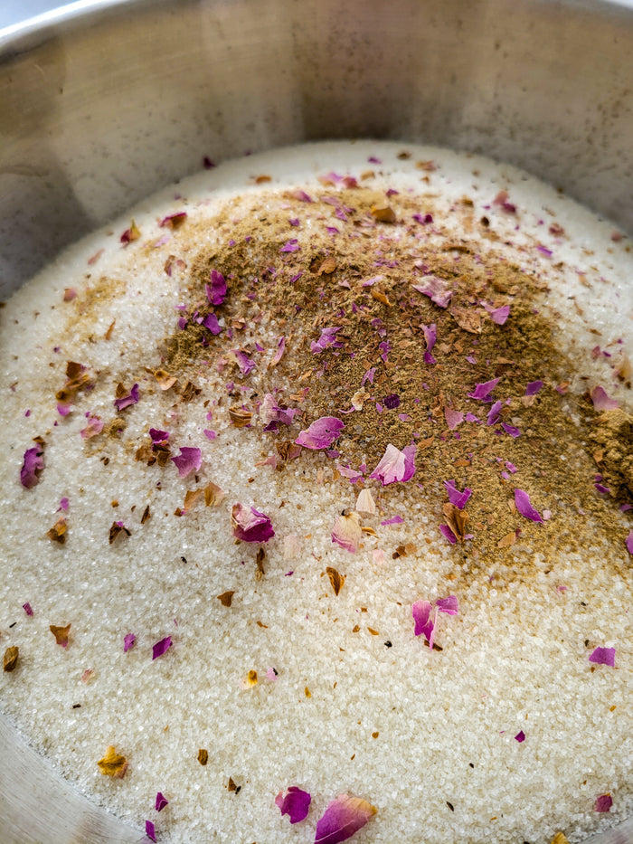 8oz CITRUS + ROSE BODY SCRUB
