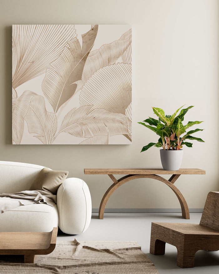 aglaonema maddona in living room table