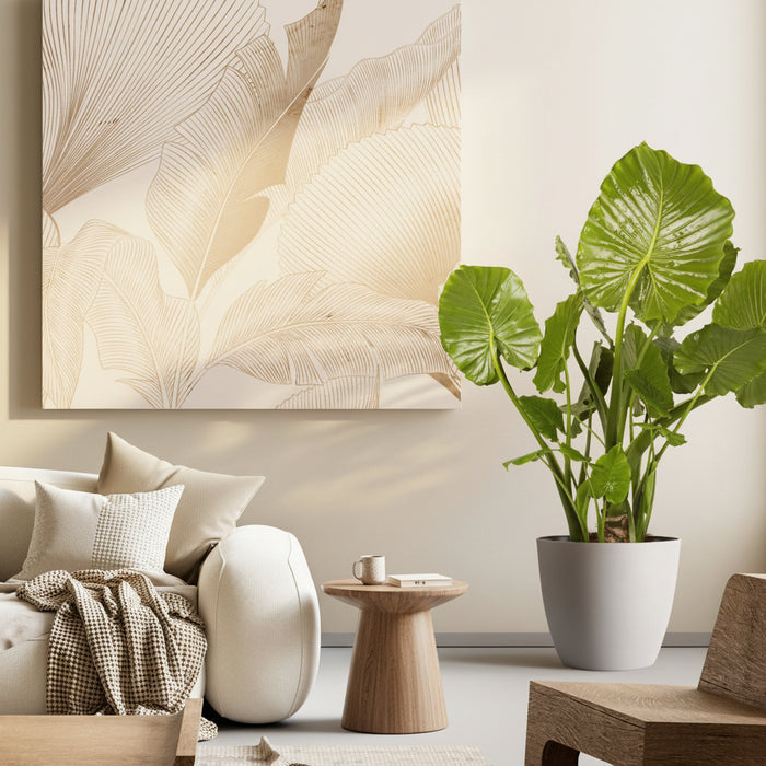 Alocasia California Odora, Elephant Ears Mature with massive green leaves and dramatic upright growth, showing full grown landscape appearance ideal for resort style gardens.