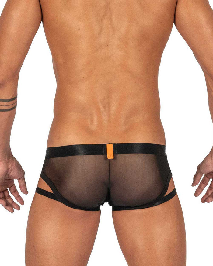 Alpha Low Waist Garter Mini - Shades of Black - | Private Structure - | MAD Lifestyle