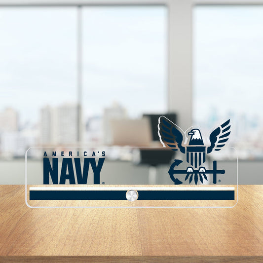 America's Navy Eagle Logo Acrylic Standee Mascot