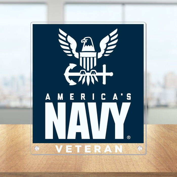 America’s Navy Eagle Veteran Acrylic Sign*