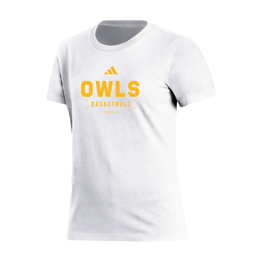 Antwane Daniels : Women's Fresh Short Sleeve Tee  - White