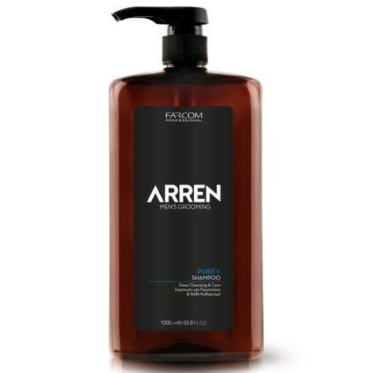ARREN Men’s Grooming Purify Shampoo 1000 ml - New Hair Supplies Ireland