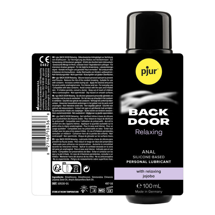 BACK DOOR Relaxing Silicone Anal Glide - 100ml - | pjur - | MAD Lifestyle