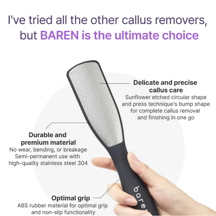 Baren - Callus Remover Dobule Sided Foot File