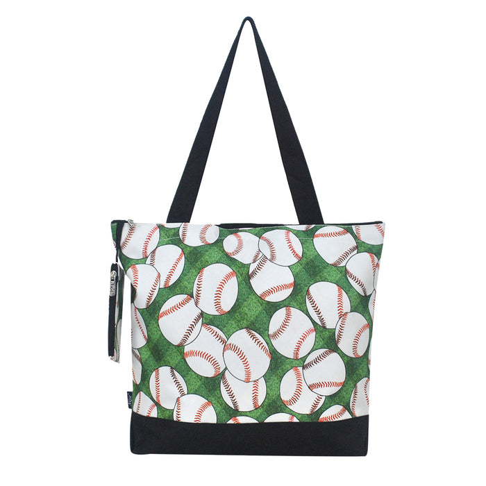 baseball tote bag, NGIL canvas tote, baseball game day bag, canvas baseball tote, baseball mom bag, baseball coach tote, baseball team tote, monogram baseball tote, baseball practice tote, zipper closure tote bag, baseball accessory bag, baseball field tote, baseball travel tote, stylish baseball tote, baseball fan tote, baseball print bag, canvas tote with coin purse, baseball shoulder bag, baseball essentials tote, baseball-themed tote, everyday baseball tote bag
