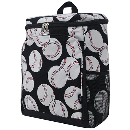 PICNIC BACKPACK, PICNIC BAG, BACKPACK FOR PICNICS, SPRING BACKPACK, SUMMER BAG, REUSABLE BAG, DATE NIGHT BAG, FIELD TRIP BACKPACK, MOM BACKPACK, STUDENT BACKPACK, BASEBALL PRINT, BASE BALL
