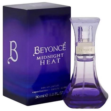 Beyonce Midnight Heat EDP Spray For Women - box and bottle packaging