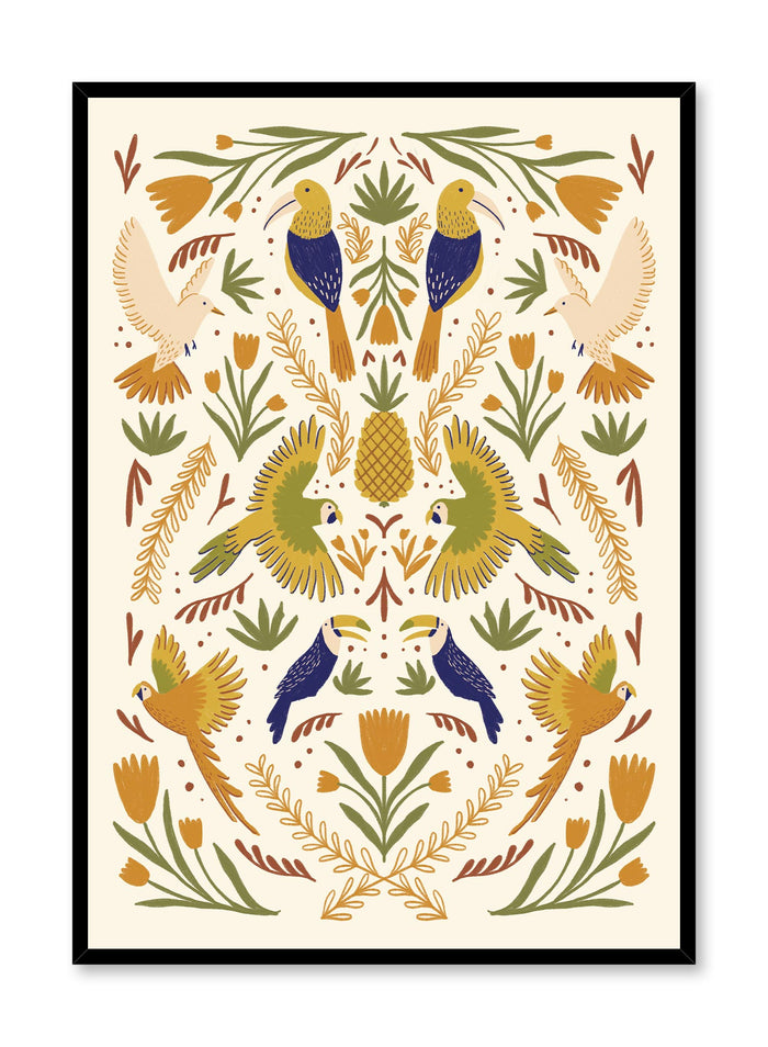 Birds in Paradise, Poster
