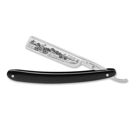 Boker Bicycle Race Straight Razor 5/8" Carbon Steel.
