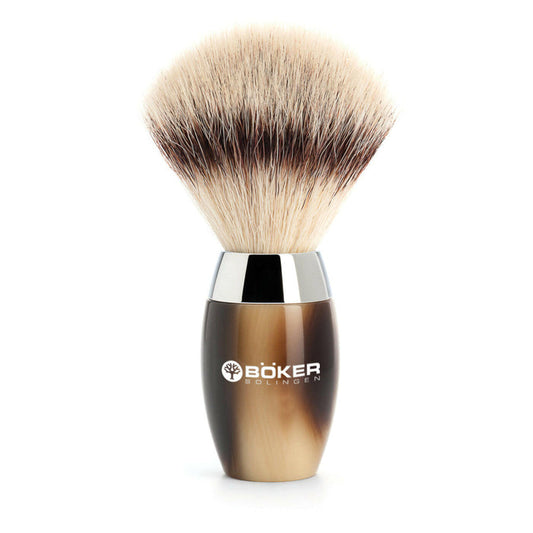 Boker Synthetic Modern Horn Resin Shaving Brush
