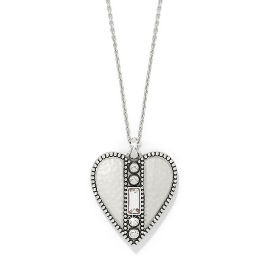 Brighton - Pretty Tough Gem Heart Necklace