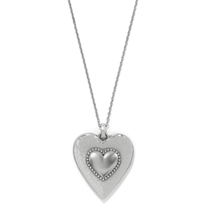 Brighton - Pretty Tough Gem Heart Necklace