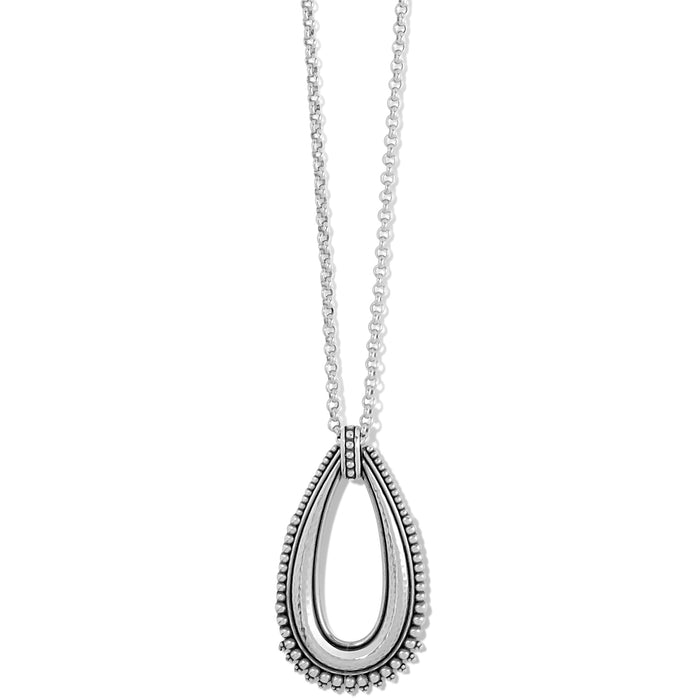 Brighton -  Telluride Peak Open Teardrop Necklace