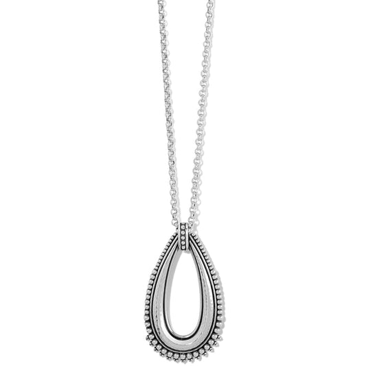 Brighton -  Telluride Peak Open Teardrop Necklace