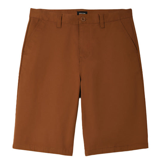 Brixton - Choice Chino Baggy Short (Washed Copper) *SALE