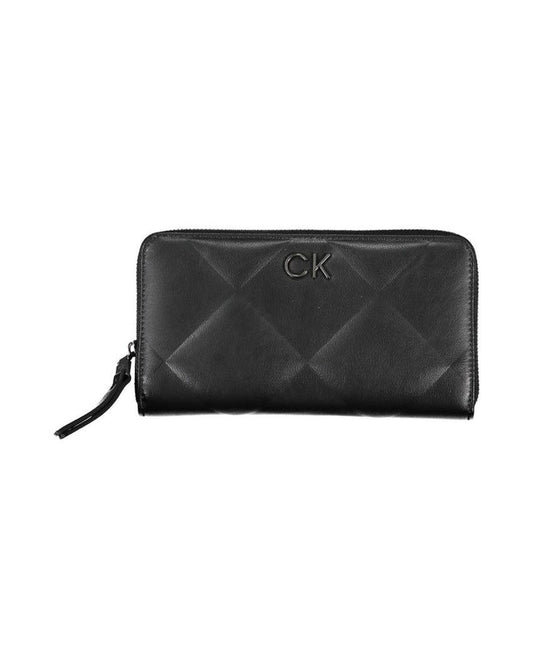 Calvin Klein Black Polyester Women Wallet