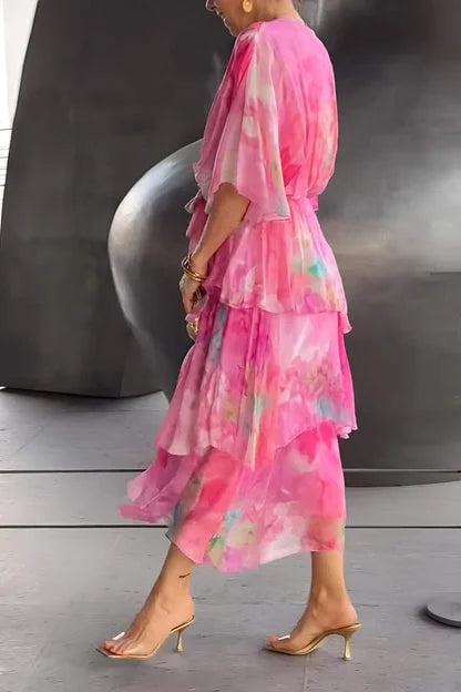 Cassia – Robe élégante en chiffon