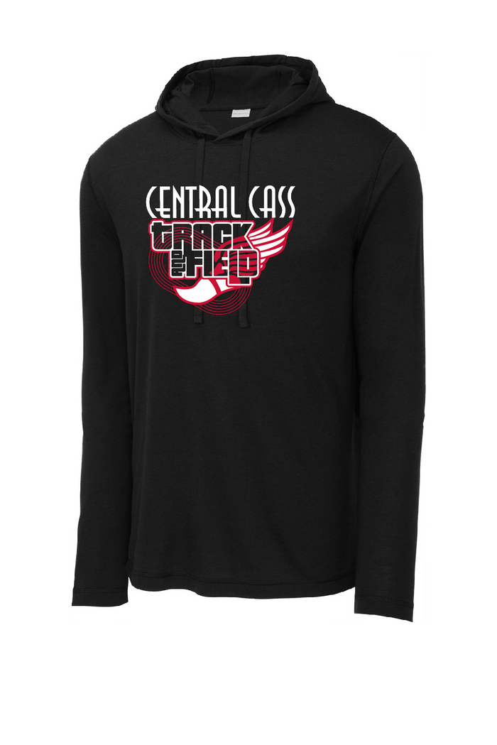 CC Track & Field - Long Sleeve Hooded Tee
