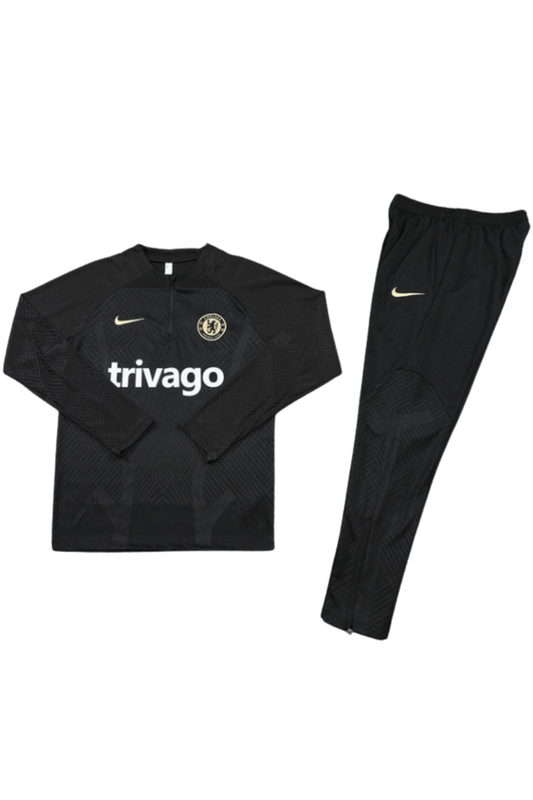 "Chelsea" Black Tracksuit