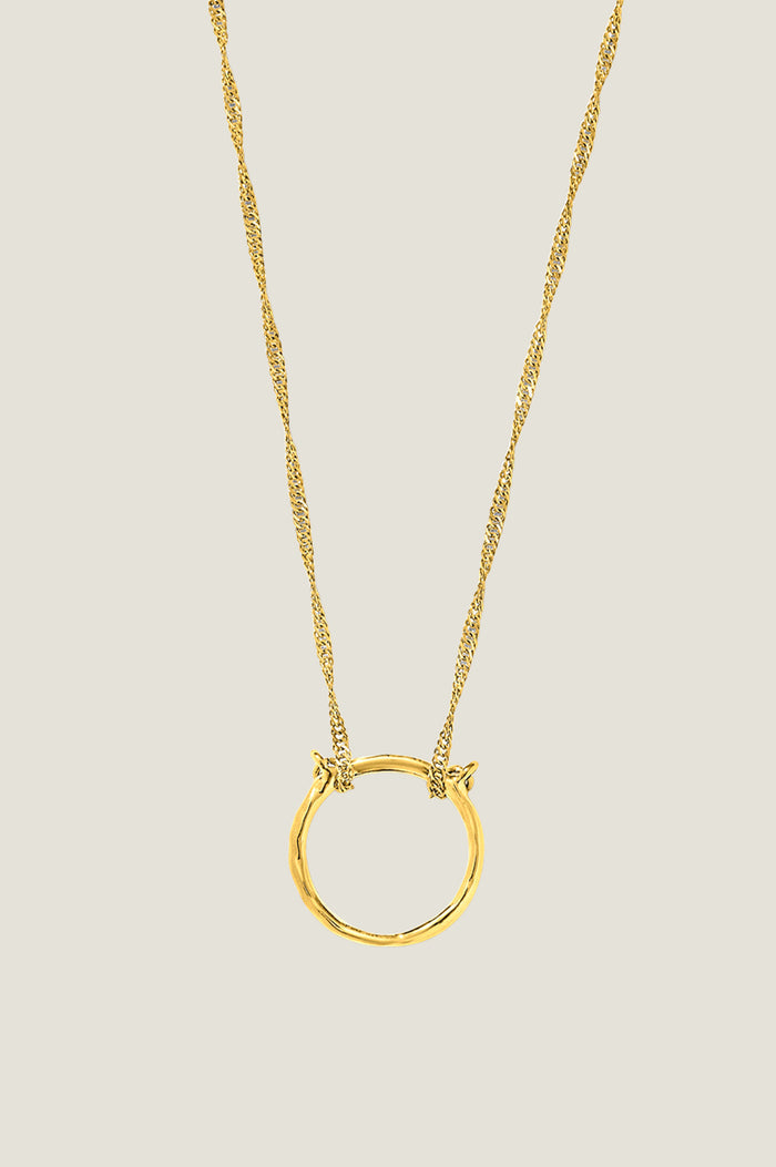 Circle of Trust Necklace | Gold
