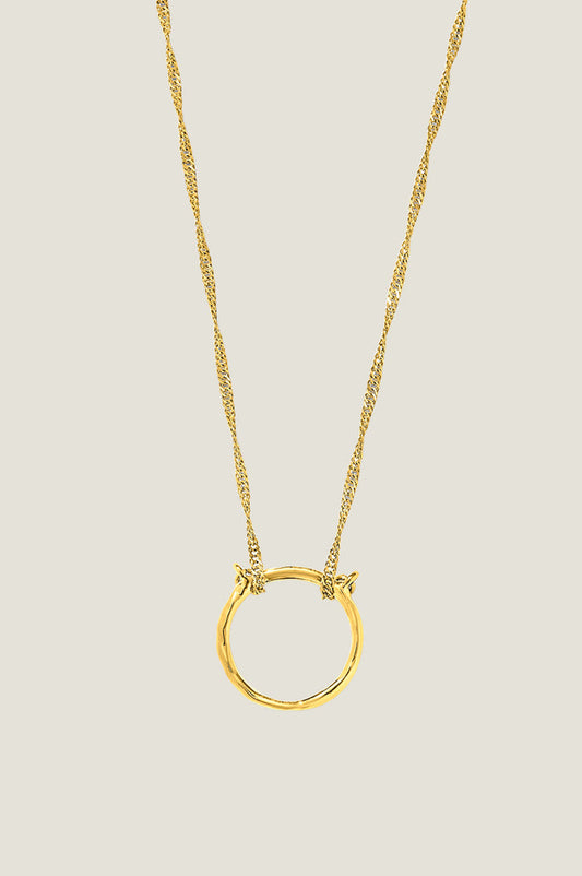 Circle of Trust Necklace | Gold