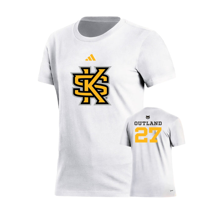 Clarence Outland : Women's Fresh Short Sleeve Tee  - White