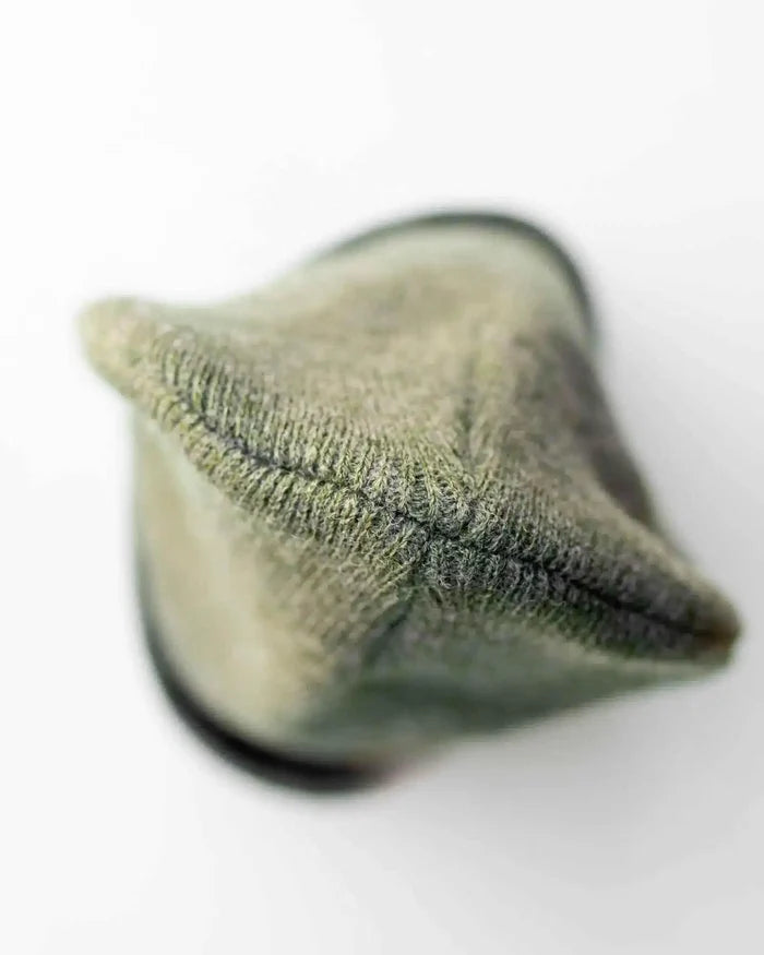 Classic Silent Cuffed Beanie, Forest Green