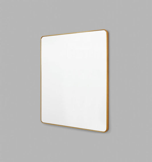 Errol Rectangle Curved | Brass