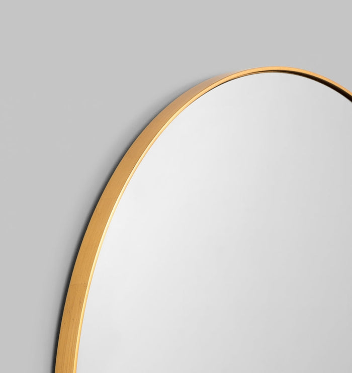 Clearance Stock | Round Mirror Bjorn  80 cm | Brass