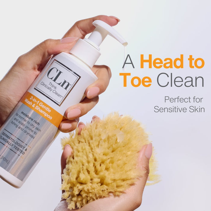 CLn 2-in-1 Gentle Wash & Shampoo Shop All Products CLn Skin Care