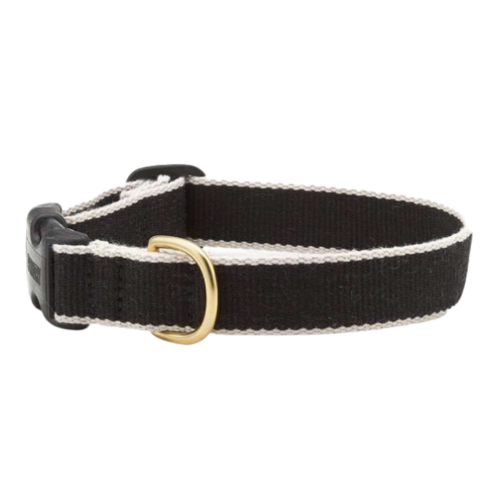 BLACK-GRAY-DOG-COLLAR