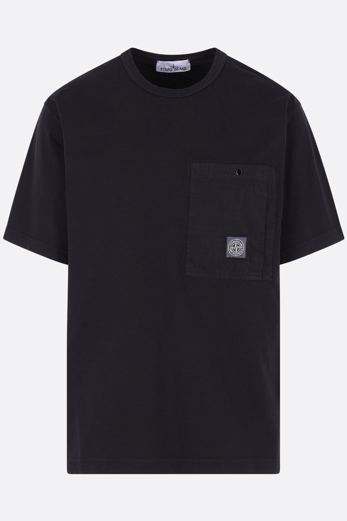 cotton t-shirt with chest pocket