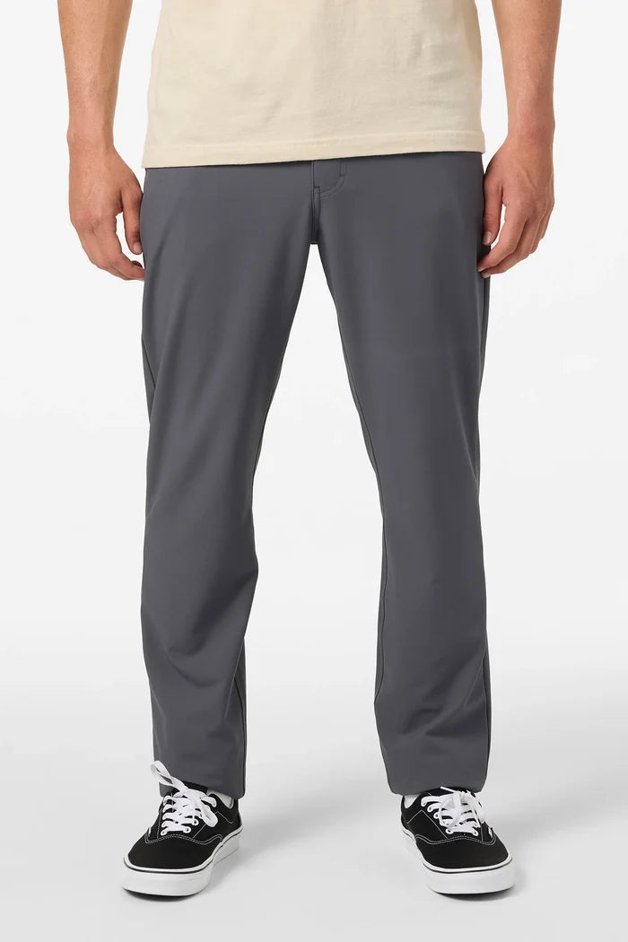 O’Neill Crossover 5 pocket hybrid pants grey stretch water resistant