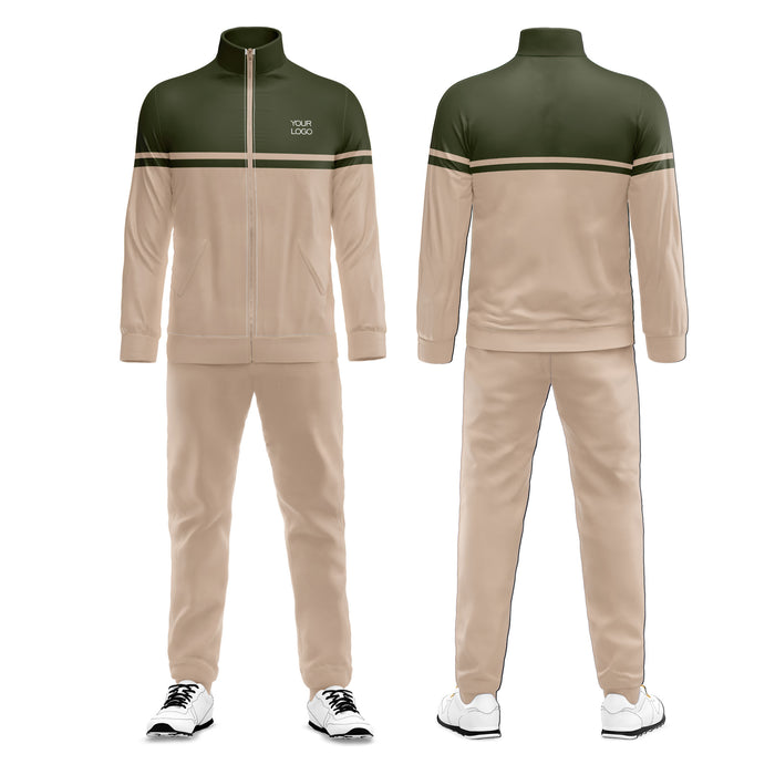 Custom Tracksuit - Two-Tone Color Block - Personalized Set