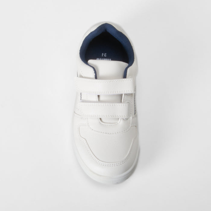 Deportiva velcro blanca UTWO