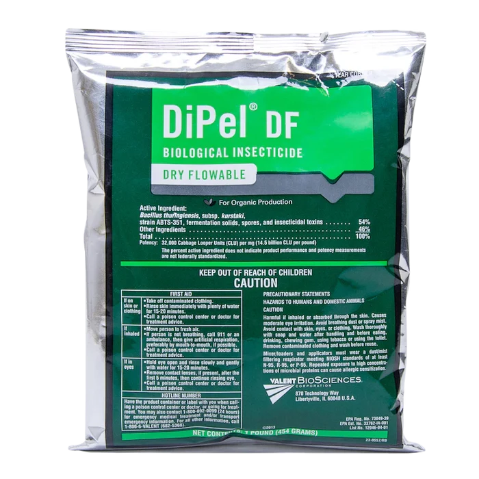 Dipel DF Biological Insecticide 1lb