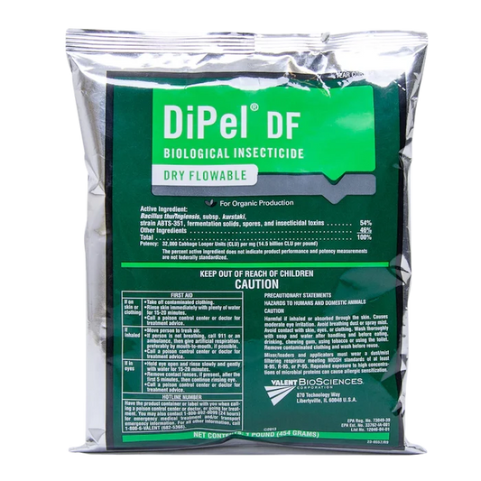Dipel DF Biological Insecticide 1lb