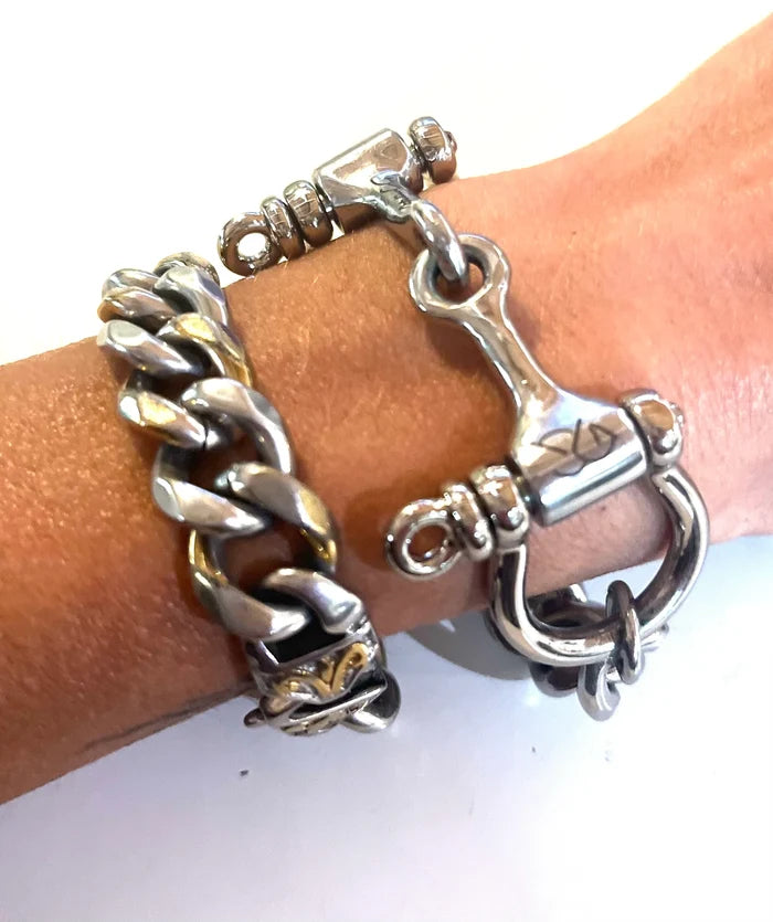 Dorada Bit Bracelet Silver by AtelierCG