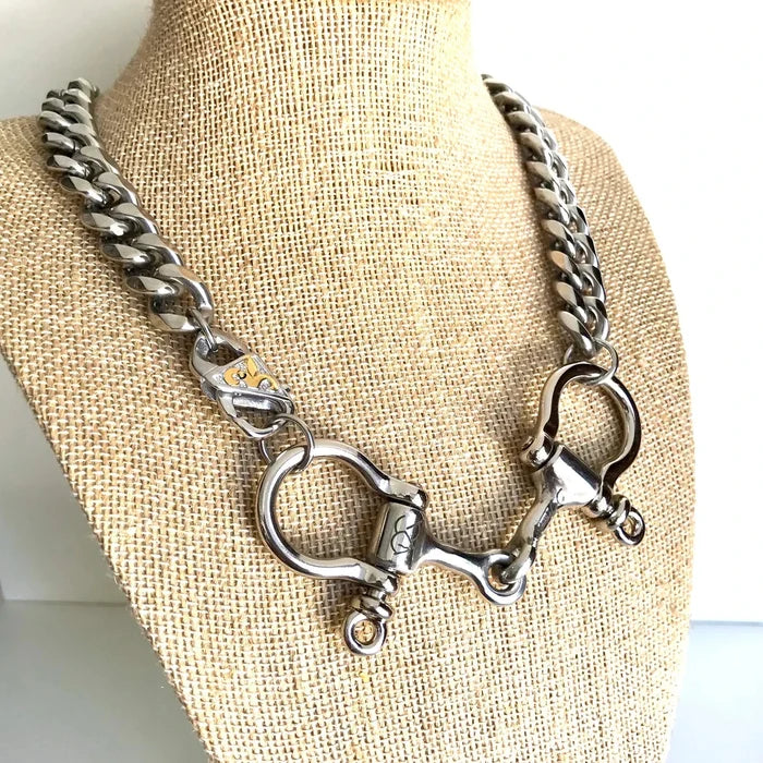 Dorada Bit Necklace Silver by AtelierCG