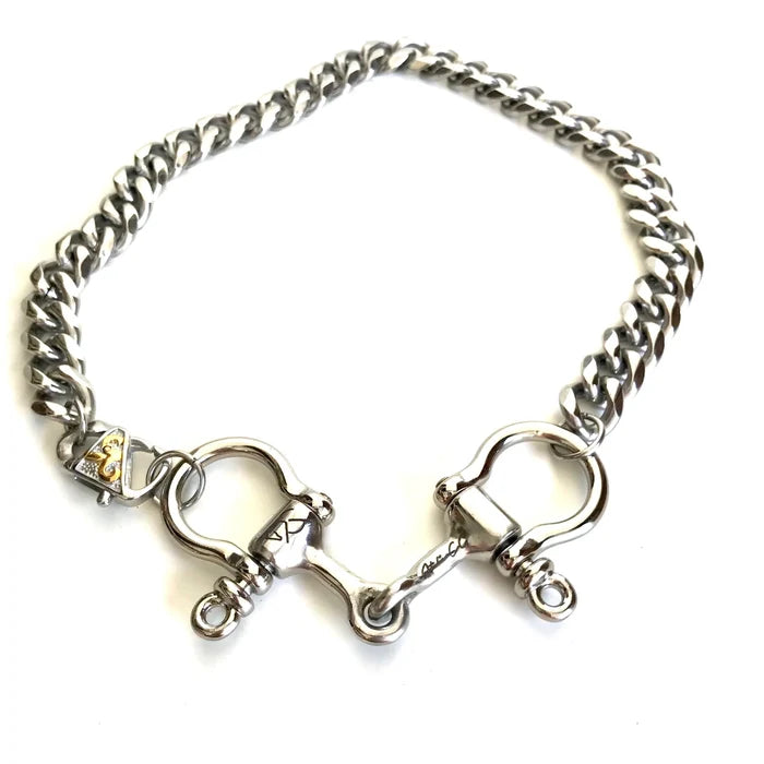 Dorada Bit Necklace Silver by AtelierCG