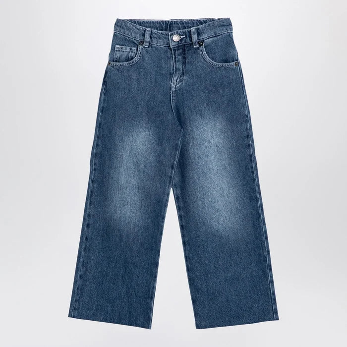 Douuod - Blue washed denim jeans