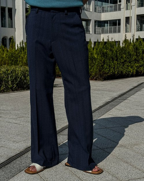 Drew Flare Stripe Slacks