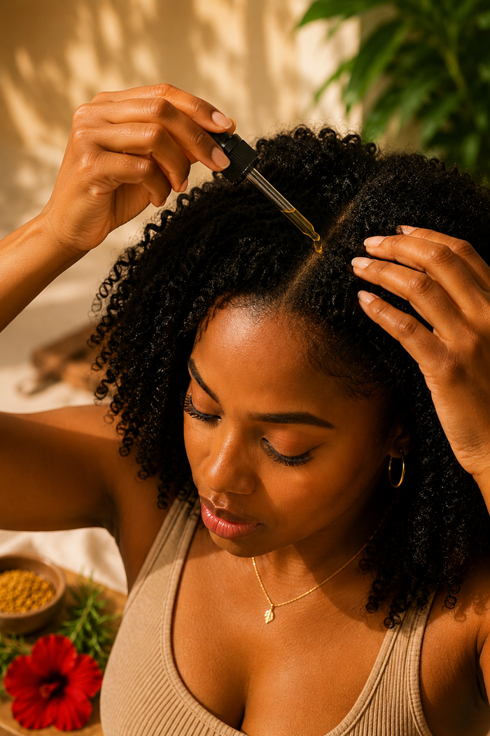 Earthroot Crown Revival Growth Oil Strengthen & Restored