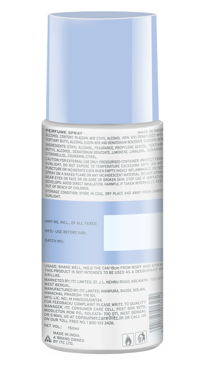 EDW Essenza Inizio Aqua Homme Luxury Perfume Spray for Men 150ml