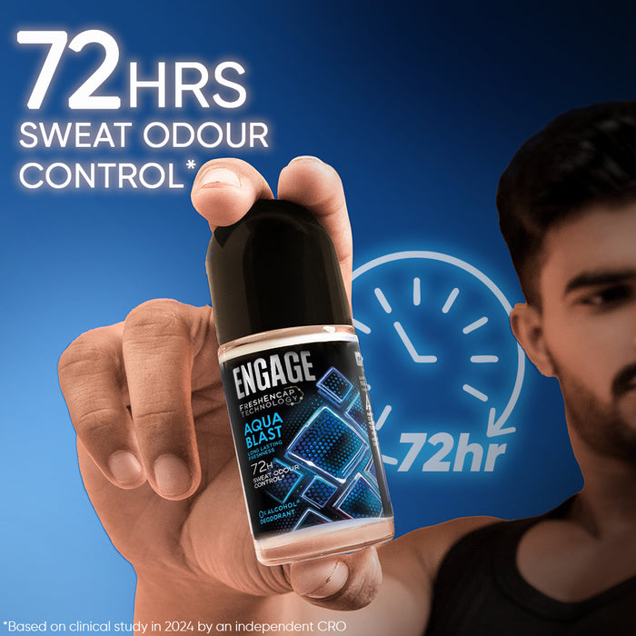 Engage Roll On Aqua Blast 50mL